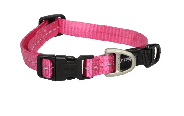 Rogz utility halsband small roze 20-31 cm