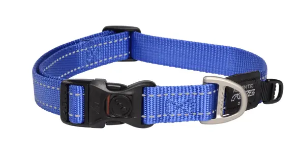 Rogz utility halsband x-large blauw  43-70 cm