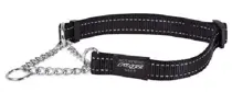 Rogz utility obedience large zwart 40-56 cm