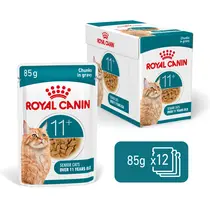 Royal Canin ageing 11+ in gravy 12x85gr Kattenvoer - afbeelding 1
