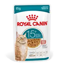Royal Canin ageing 15+ in gravy 12x85gr Kattenvoer - afbeelding 2