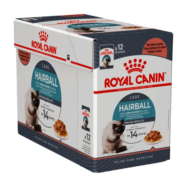 Royal Canin hairball care in gravy 12x85gr Kattenvoer - afbeelding 1