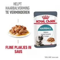 Royal Canin hairball care in gravy 12x85gr Kattenvoer - afbeelding 4