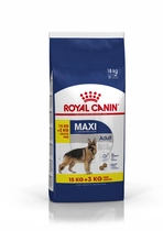 Royal Canin maxi adult 15 kg + 3 kg gratis bonusbag