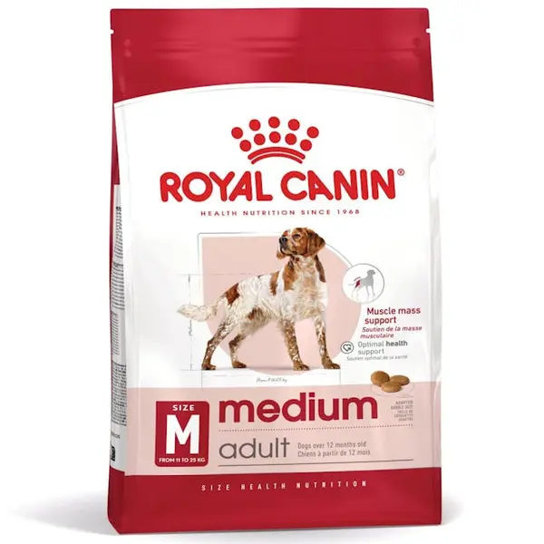 Royal Canin medium adult 4kg Hondenvoer - afbeelding 1