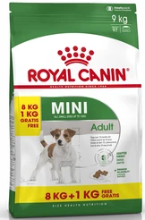 Royal Canin mini adult 8kg + 1kg gratis