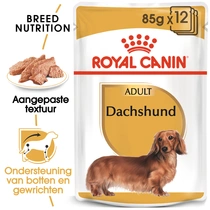 Royal canin mp dachshund adult gravy 12x85 gram Hondenvoer - afbeelding 4