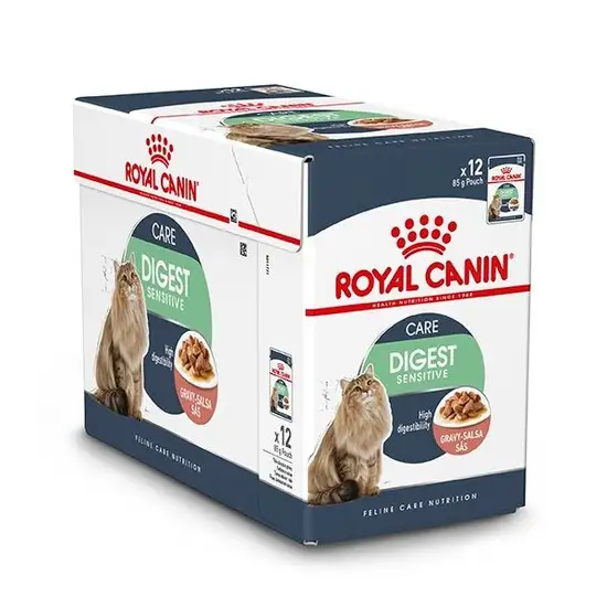Royal Canin mp digest sensitive in gravy 12x85 gr Kattenvoer - afbeelding 1