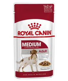 Royal canin mp medium adult wet 10x140 gram Hondenvoer - afbeelding 1