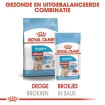 Royal canin mp medium puppy wet 10x140 gram Hondenvoer - afbeelding 5