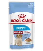 Royal canin mp medium puppy wet 10x140 gram Hondenvoer - afbeelding 1