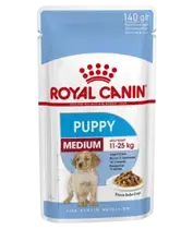 Royal canin mp medium puppy wet 10x140 gram Hondenvoer - afbeelding 1