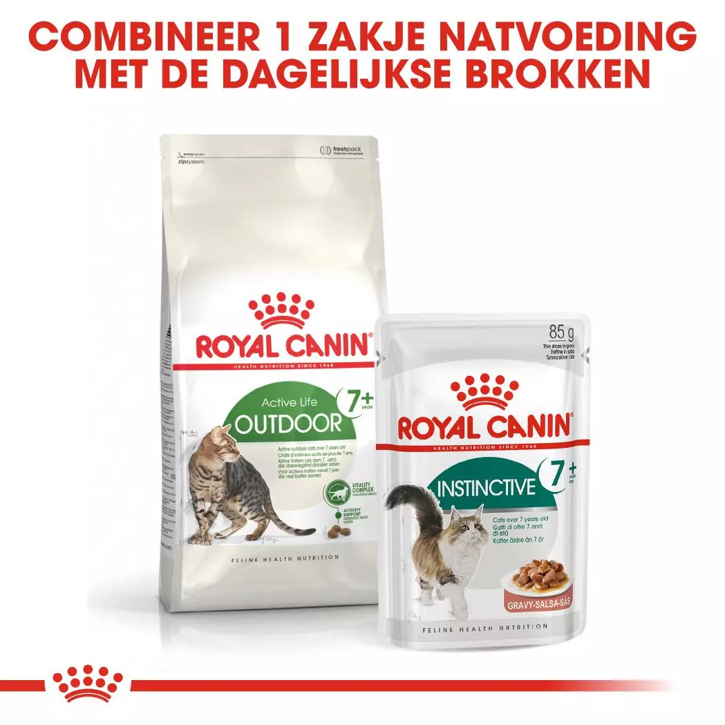 Jongleren Vlek vernieuwen Royal Canin outdoor 7+ active life 10 kg Kattenvoer - Van Noord's  Dierenvoeders