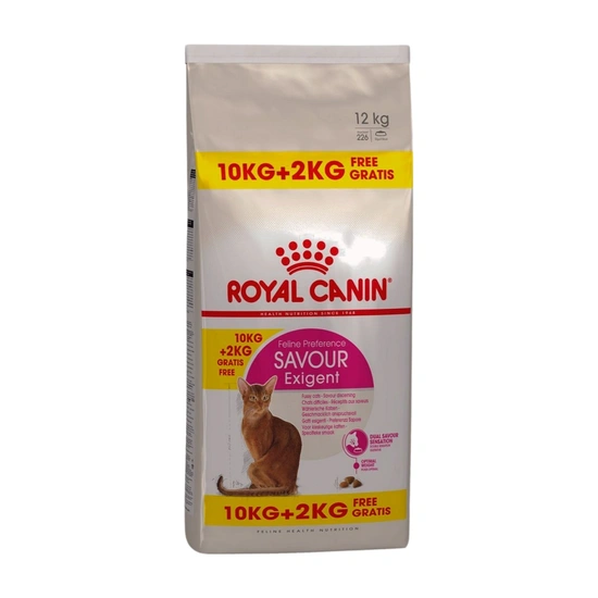 Royal Canin savour exigent 10 kg + 2 kg gratis bonusbag - afbeelding 1