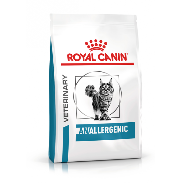 Royal canin veterinary diet anallergenic 2 kg Kattenvoer - afbeelding 1