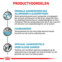 Royal canin veterinary diet anallergenic small dog 1,5 kg Hondenvoer - afbeelding 3