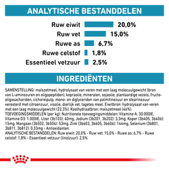 Royal canin veterinary diet anallergenic small dog 1,5 kg Hondenvoer - afbeelding 5