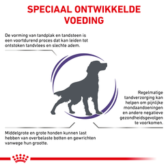 Royal canin veterinary diet dental 13 kg hondenvoer - afbeelding 2