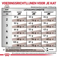 Royal canin veterinary diet gastro intesinal fibre response 4 kg Kattenvoer - afbeelding 6