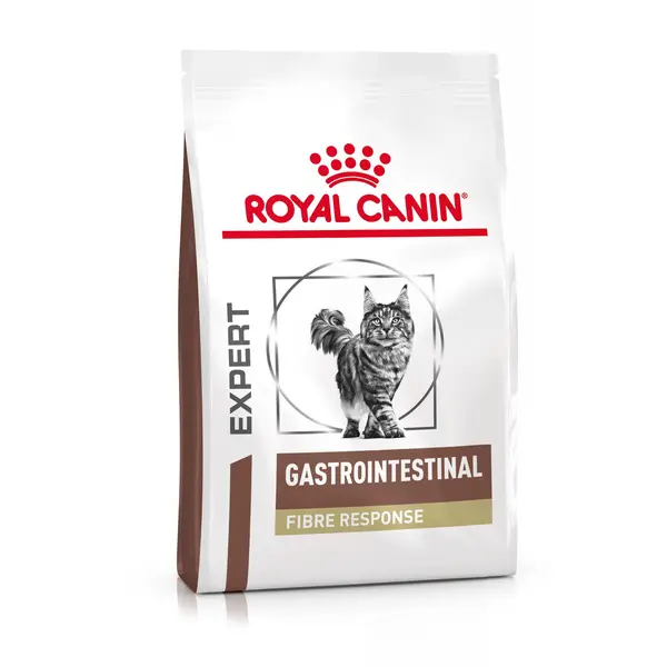 Royal canin veterinary diet gastro intesinal fibre response 2 kg Kattenvoer - afbeelding 1