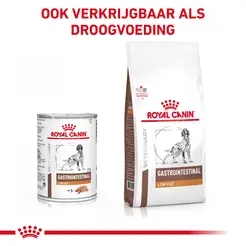 Royal canin veterinary diet gastro intestinal low fat blik 400 gram hondenvoer - afbeelding 2