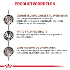Royal canin veterinary diet gastro intestinal moderate calorie 2 kg hondenvoer - afbeelding 4