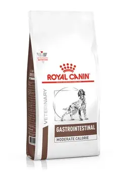 Royal canin veterinary diet gastro intestinal moderate calorie 15 kg hondenvoer - afbeelding 1