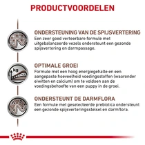 Royal canin veterinary diet gastro intestinal puppy 10 kg hondenvoer - afbeelding 4