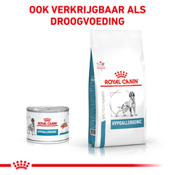 Royal canin veterinary diet hypoallergenic blik 200gr. Hondenvoer - afbeelding 2
