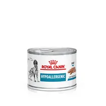 Royal canin veterinary diet hypoallergenic blik 200gr. Hondenvoer - afbeelding 1