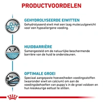 Royal canin veterinary diet hypoallergenic puppy 1,5 kg Hondenvoer - afbeelding 3