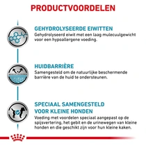 Royal canin veterinary diet hypoallergenic small dog 3.5 kg Hondenvoer - afbeelding 3