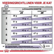 Royal canin veterinary diet neutered satiety balance 1,5 kg Kattenvoer - afbeelding 6