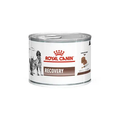 Royal canin veterinary diet recovery 195 gram blikvoer hond en kat