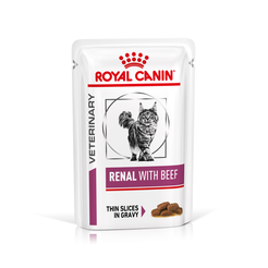 Royal canin veterinary diet renal rund pouch 12x85 gram Kattenvoer