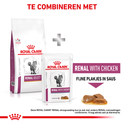 Royal canin veterinary diet renal select 4kg Kattenvoer - afbeelding 2