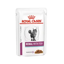 Royal canin veterinary diet renal vis pouch 12x85 gram Kattenvoer