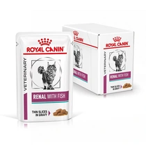 Royal canin veterinary diet renal vis pouch 12x85 gram Kattenvoer - afbeelding 2