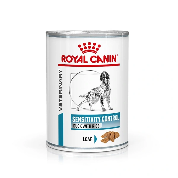 Royal canin veterinary diet sensitivity control eend blik 400 gram Hondenvoer - afbeelding 1