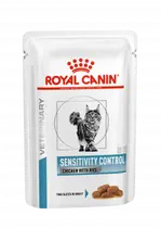 Royal canin veterinary diet sensitivity control kip mp 12x85 gram Kattenvoer