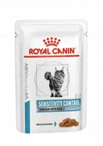 Royal canin veterinary diet sensitivity control kip mp 12x85 gram Kattenvoer