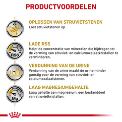 Royal canin veterinary diet urinary s/o 7,5kg Hondenvoer - afbeelding 4