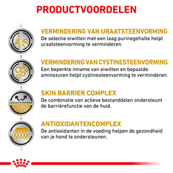 Royal canin veterinary diet urinary u/c low purine 14 kg hondenvoer - afbeelding 3