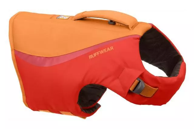 Ruffwear float coat life jacket red sumac large zwemvest - afbeelding 1