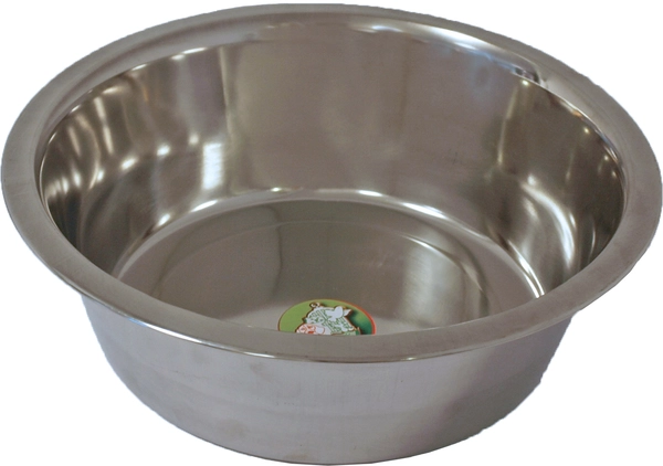 Rvs hondenbak 24 cm - afbeelding 1