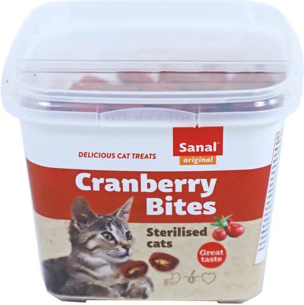 Sanal cranberry bites koekjes 75 gram - afbeelding 1