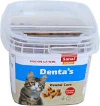 Sanal denta's bites dental care koekjes 75 gram - afbeelding 1