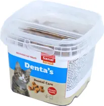 Sanal denta's bites dental care koekjes 75 gram - afbeelding 2