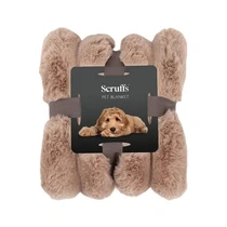 Scruffs Aspen deken taupe 110cm x 75cm - afbeelding 2