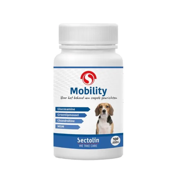 Sectolin mobility hond 100 tabletten